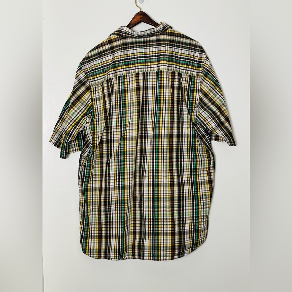 Ecko Unltd Button Up Shirt Men’s  XXL Plaid  Brown Y2K Streetwear Vintage‎ 2000s - Picture 2 of 4